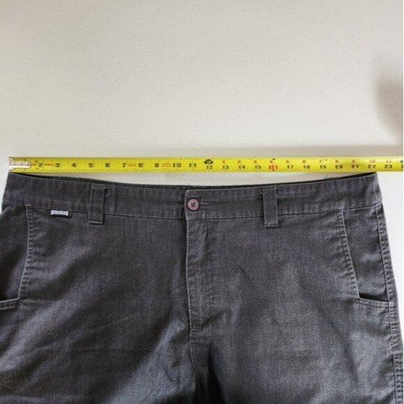 Metal Mulisha Flat Front Shorts Gray Mens Size 44 Summer - Picture 7 of 9